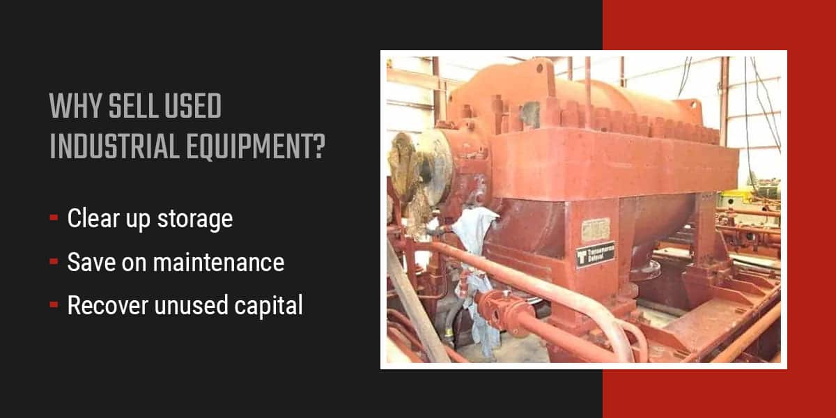 Why Sell Used Industrial Equipment?