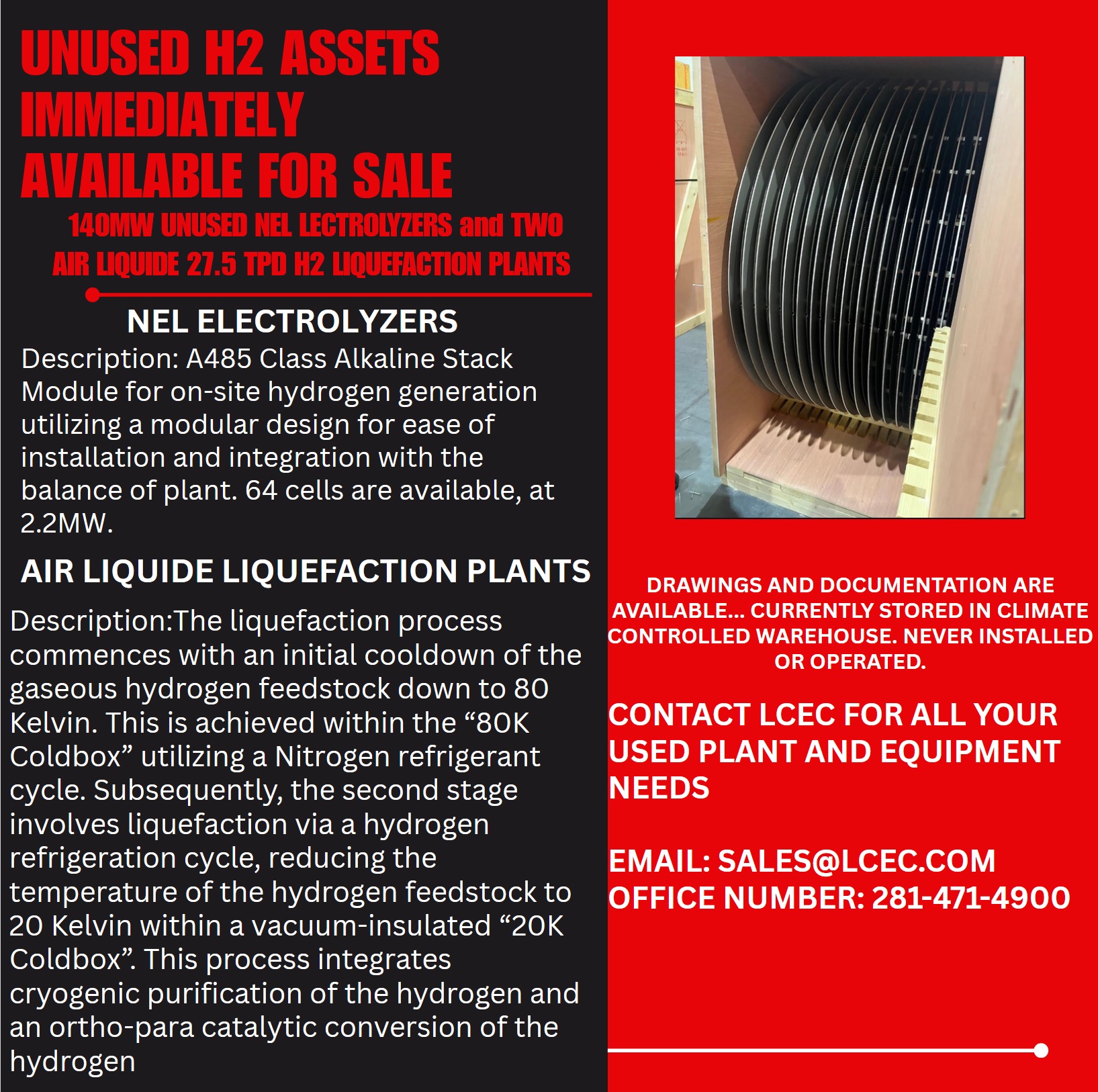 261_IMG1 Electrolyzer and Liquefaction
