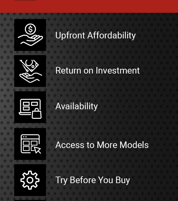 Why Buy Used Equipment?